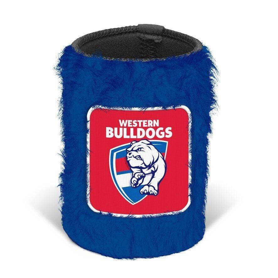 AFL Fluffy Stubby Cooler - Western Bulldogs - Can Holder - Image 2