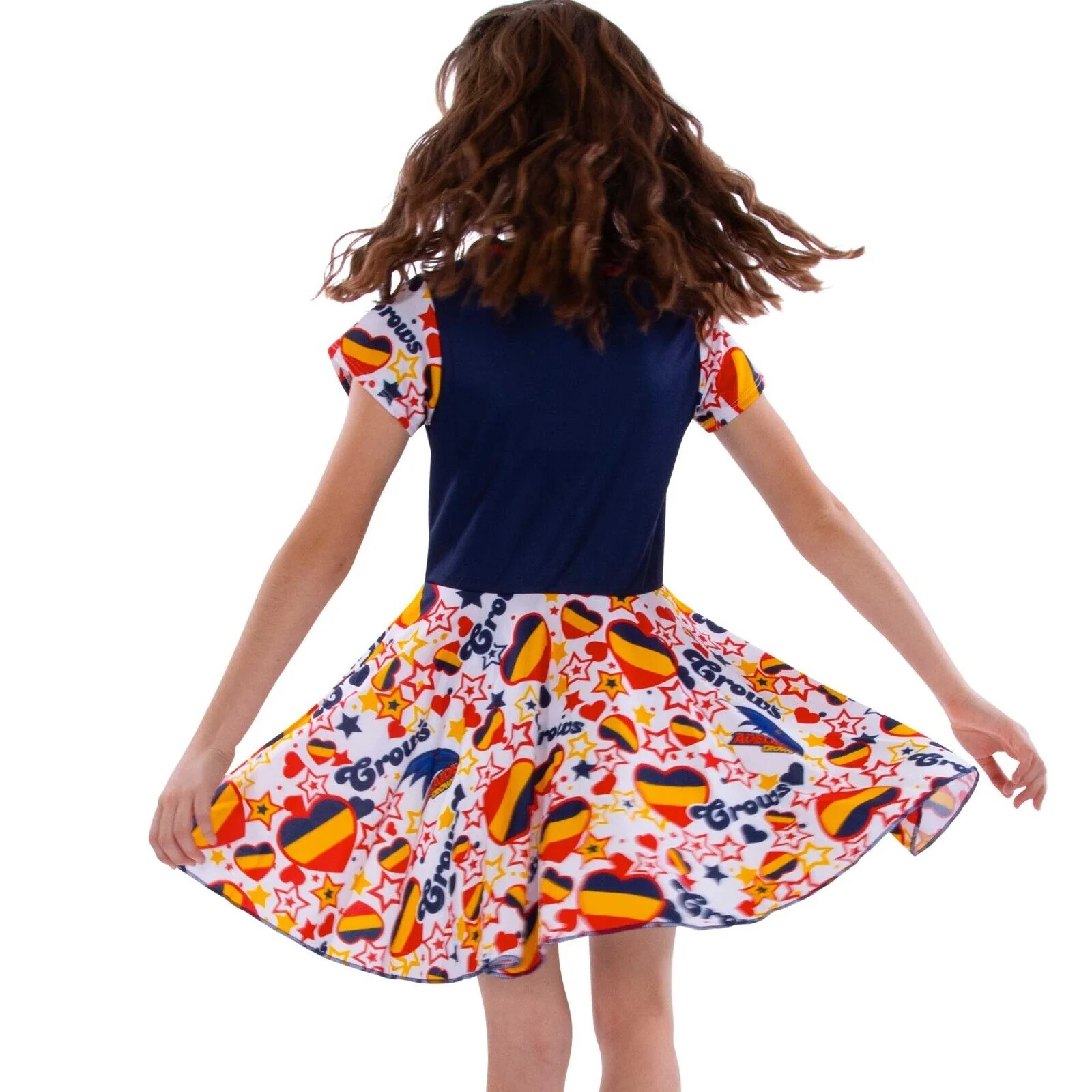 AFL Heartbreaker Dress - Adelaide Crows - Girls - Toddler - Kid - Image 2