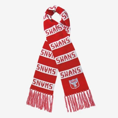 AFL Heritage Bar Scarf - Sydney Swans - Supporter Team Wear