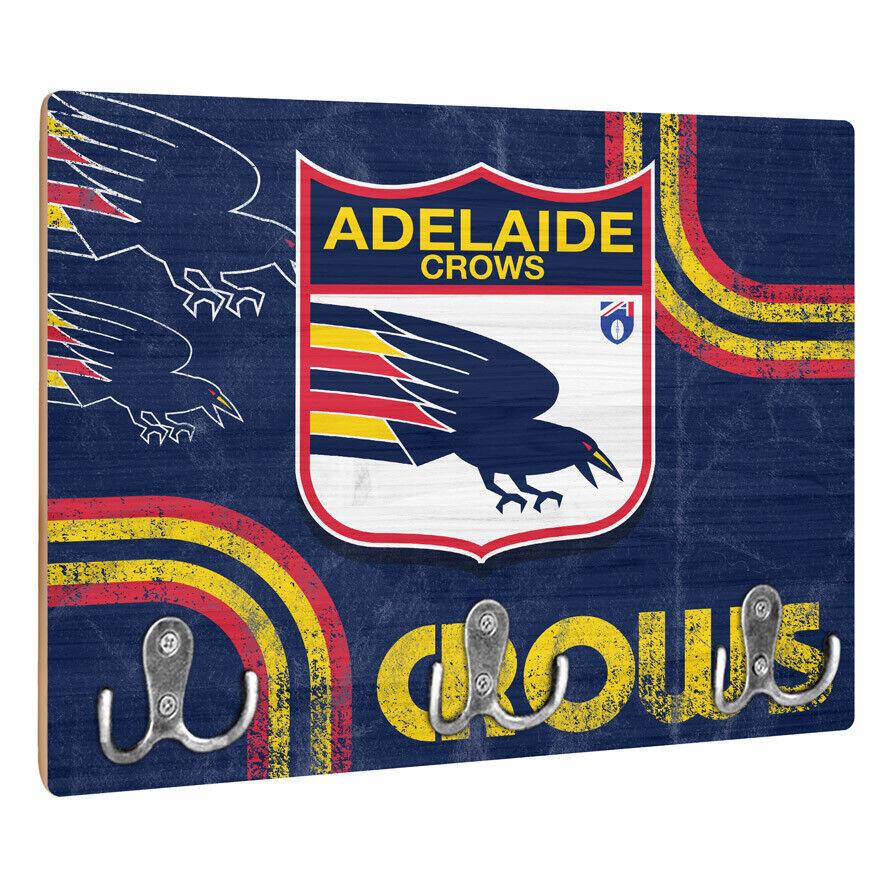 AFL Heritage Key Rack - Adelaide Crows - Gift - Retro - Image 2