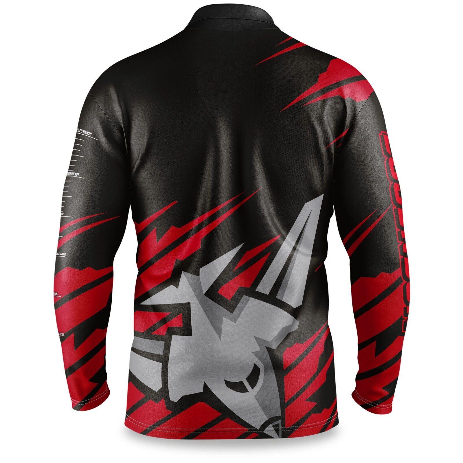 AFL 'Ignition' Fishing Shirt - Essendon Bombers - Adult - Mens - Polo - Image 2