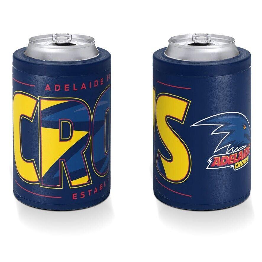 AFL Insulated Can Cooler - Adelaide Crows - Stubby Cooler - Twist Top Lid - Image 2