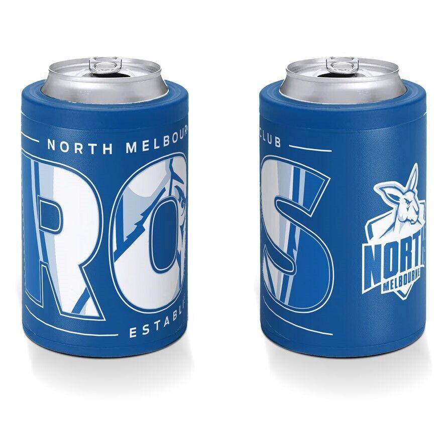 AFL Insulated Can Cooler - North Melbourne Kangaroos - Stubby Cooler - Image 2