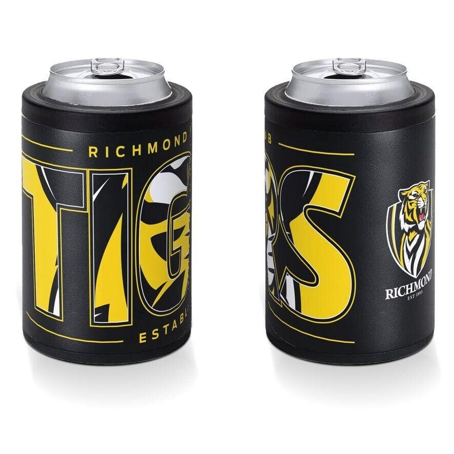 AFL Insulated Can Cooler - Richmond Tigers - Stubby Cooler - Twist Top Lid - Image 2