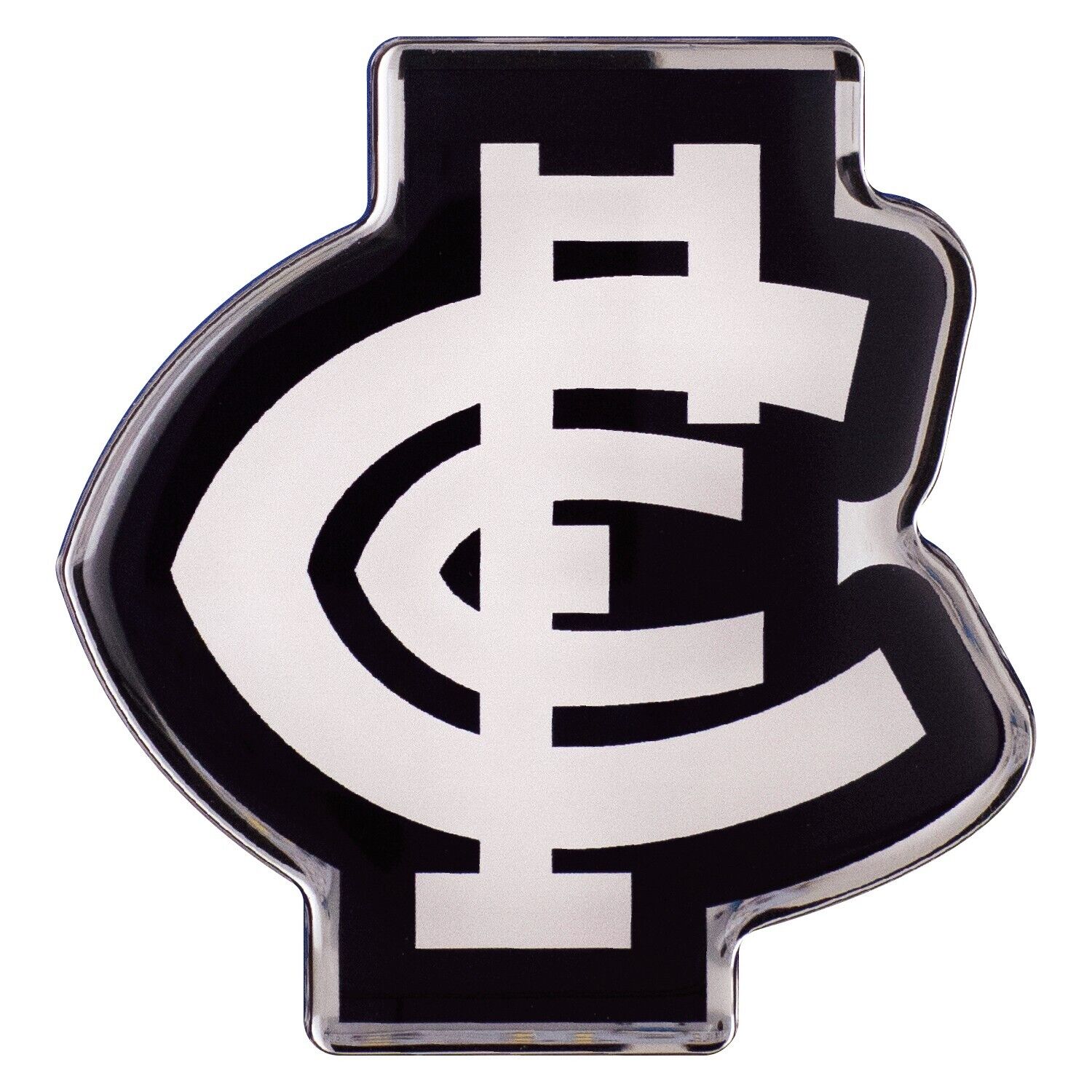 AFL Logo Emblem - Carlton Blues - Supporter Car Badge - Image 2