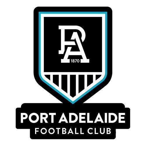 AFL Logo Sticker - Port Adelaide Power - 16cm x 21cm Decal - Image 2
