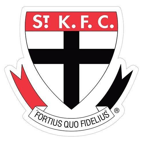 AFL Logo Sticker - St Kilda Saints - 16cm x 21cm Decal - Image 2