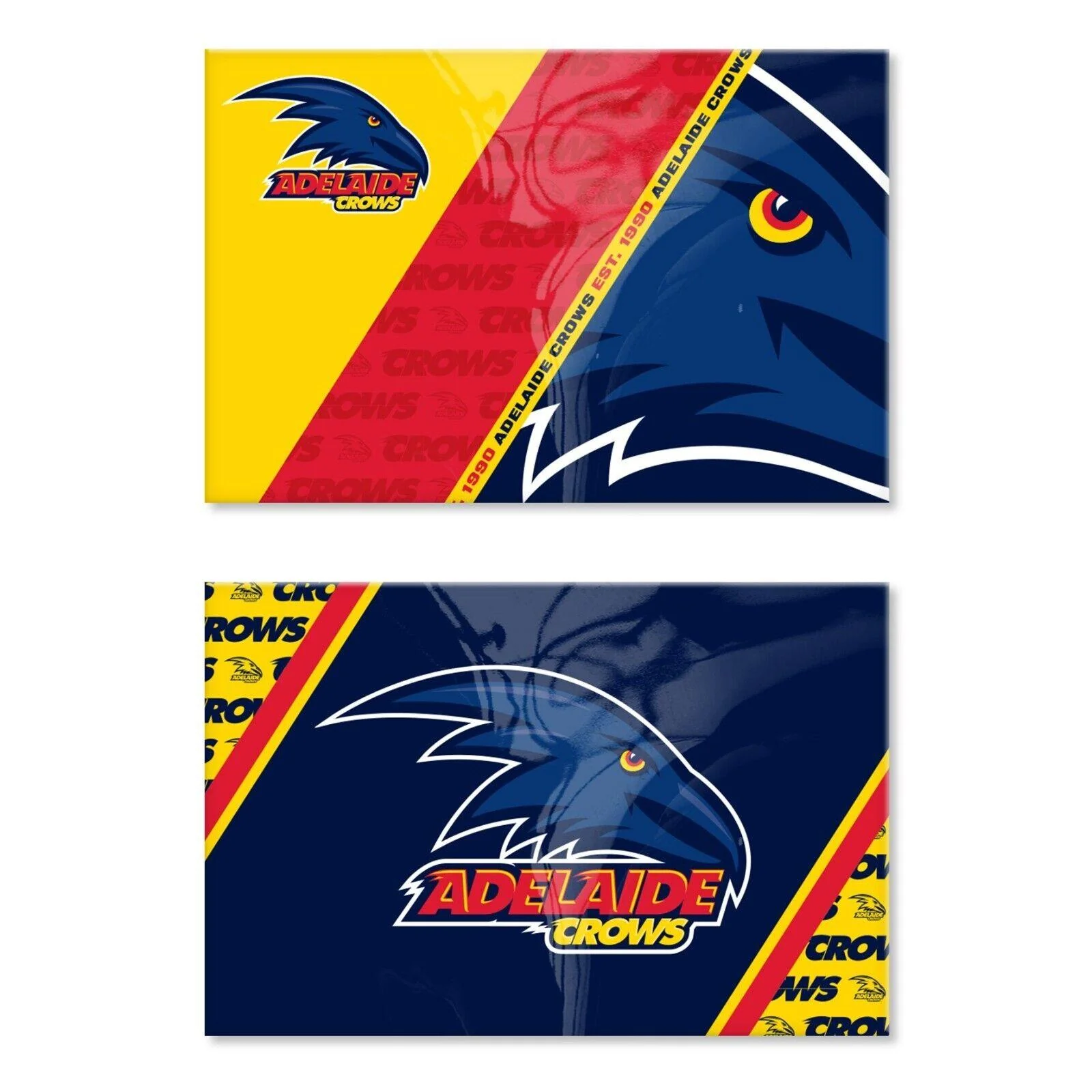 AFL Magnet Set of 2 - Adelaide Crows - Set of Two Magnets - Image 2