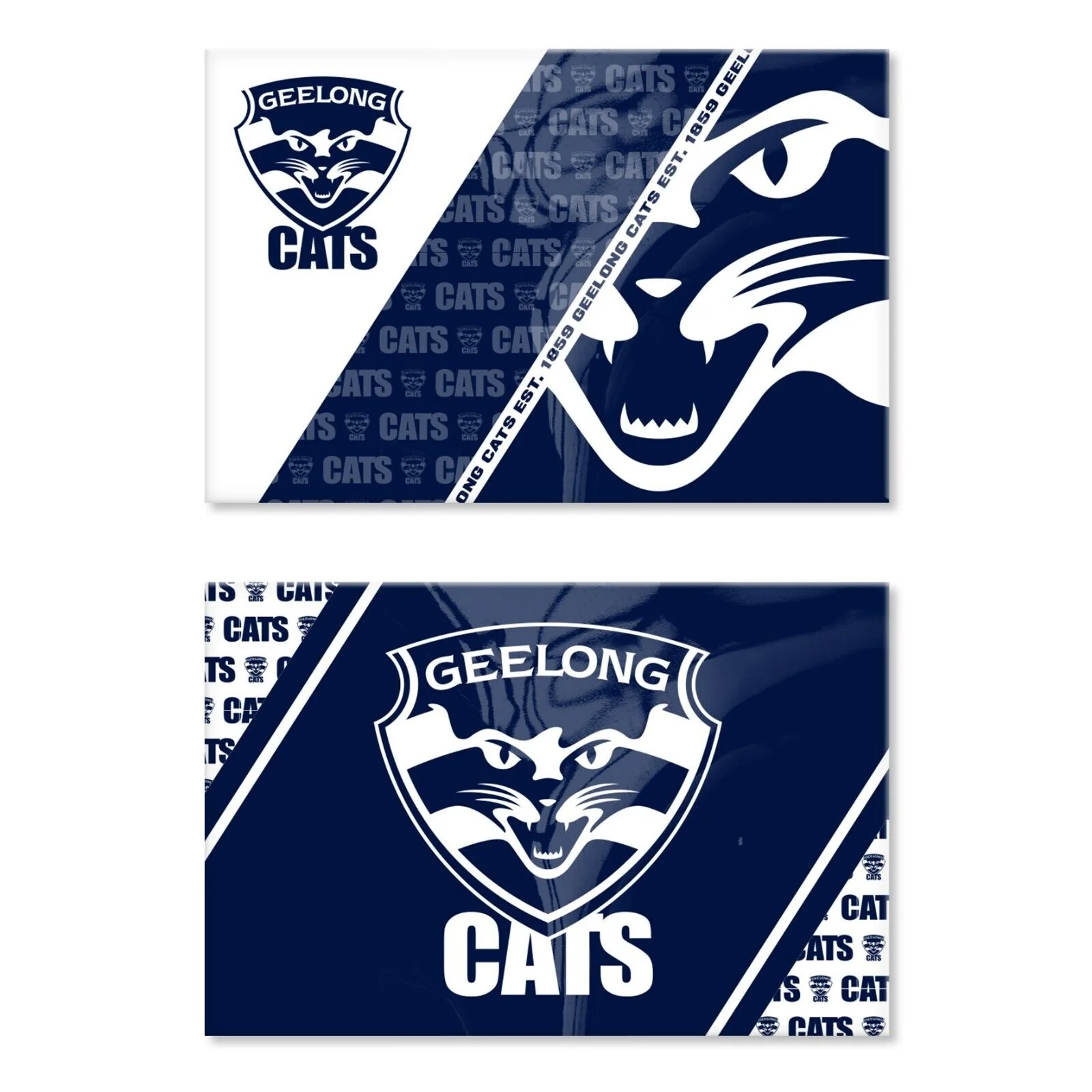 AFL Magnet Set of 2 - Geelong Cats - Set of Two Magnets - Image 2