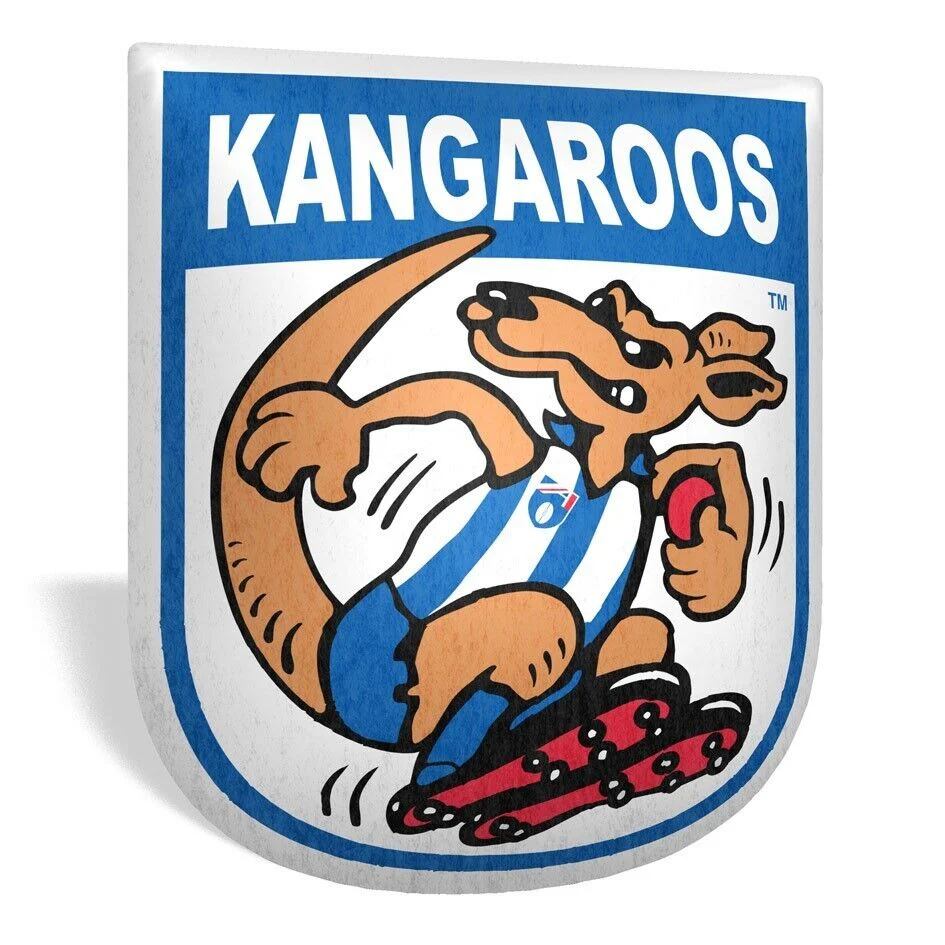 AFL Mascot Shaped Cushion - Kangaroos - 35cm x 40cm - Pillow - Image 2