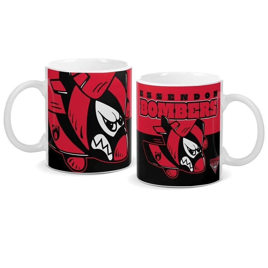 AFL Massive Mug - Essendon Bombers - Coffee Cup - Approx 600mL - Image 2