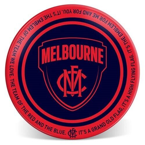AFL Melamine Plate - Melbourne Demons - 20cm diameter - Single - Image 2