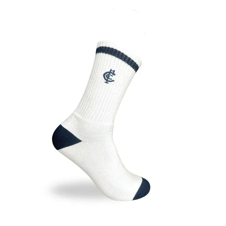 AFL Mens Crew Socks - Carlton Blues - One Pair - Sock - Image 2