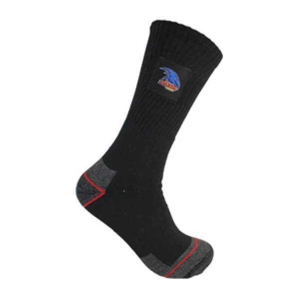 AFL Mens Work Socks - Adelaide Crows - Two Pack - Sock