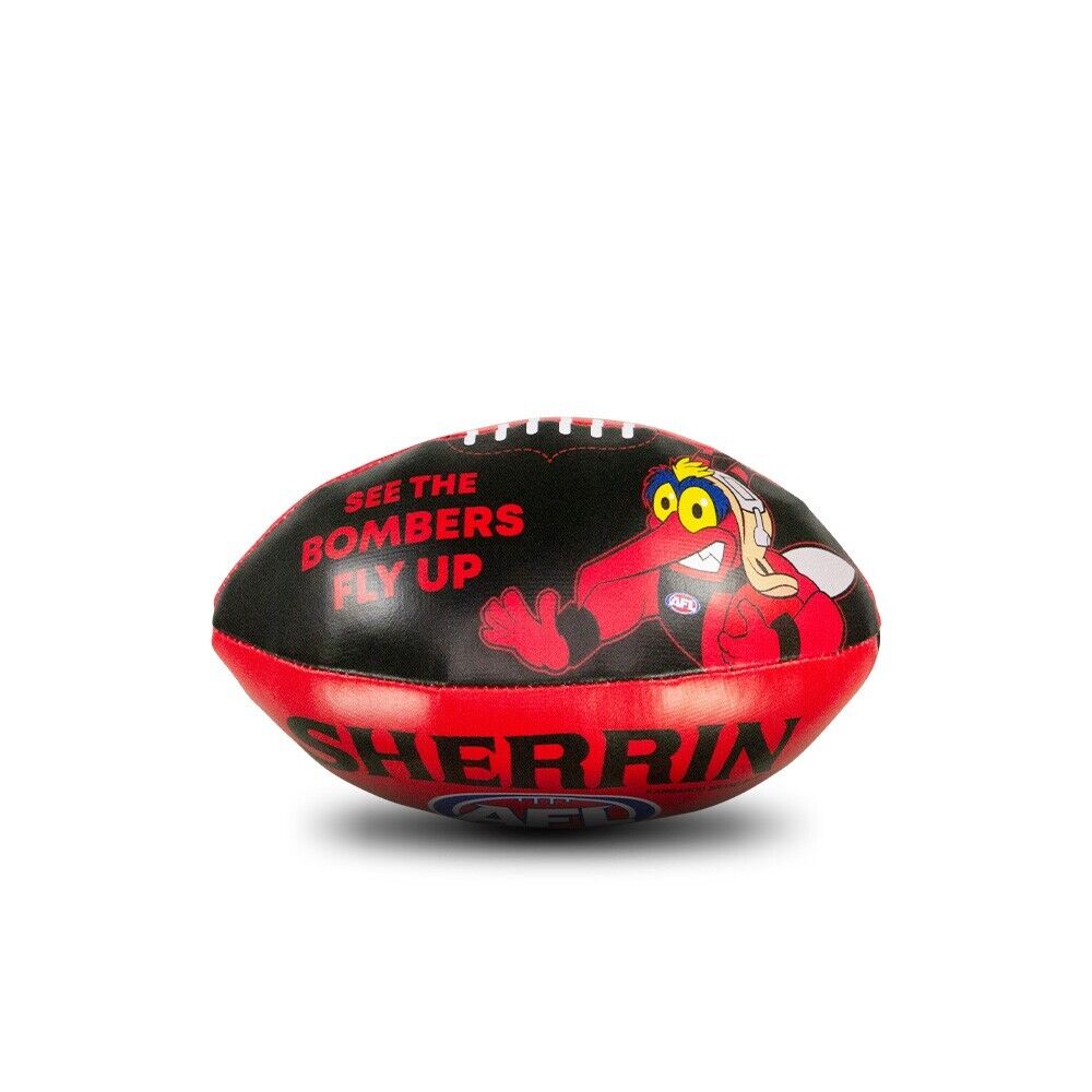 AFL Mini Supporter Sponge Football - Essendon Bombers - Ball - Image 3