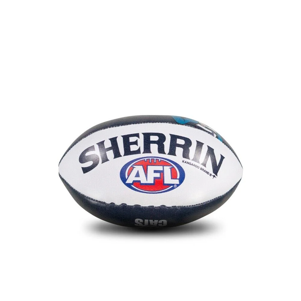 AFL Mini Supporter Sponge Football - Geelong Cats - Ball - Image 4