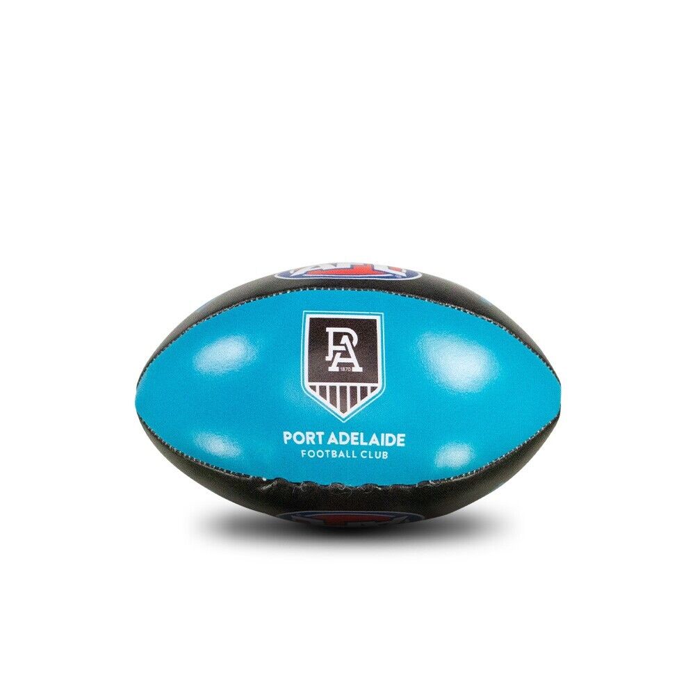 AFL Mini Supporter Sponge Football - Port Adelaide Power - Ball - Image 2