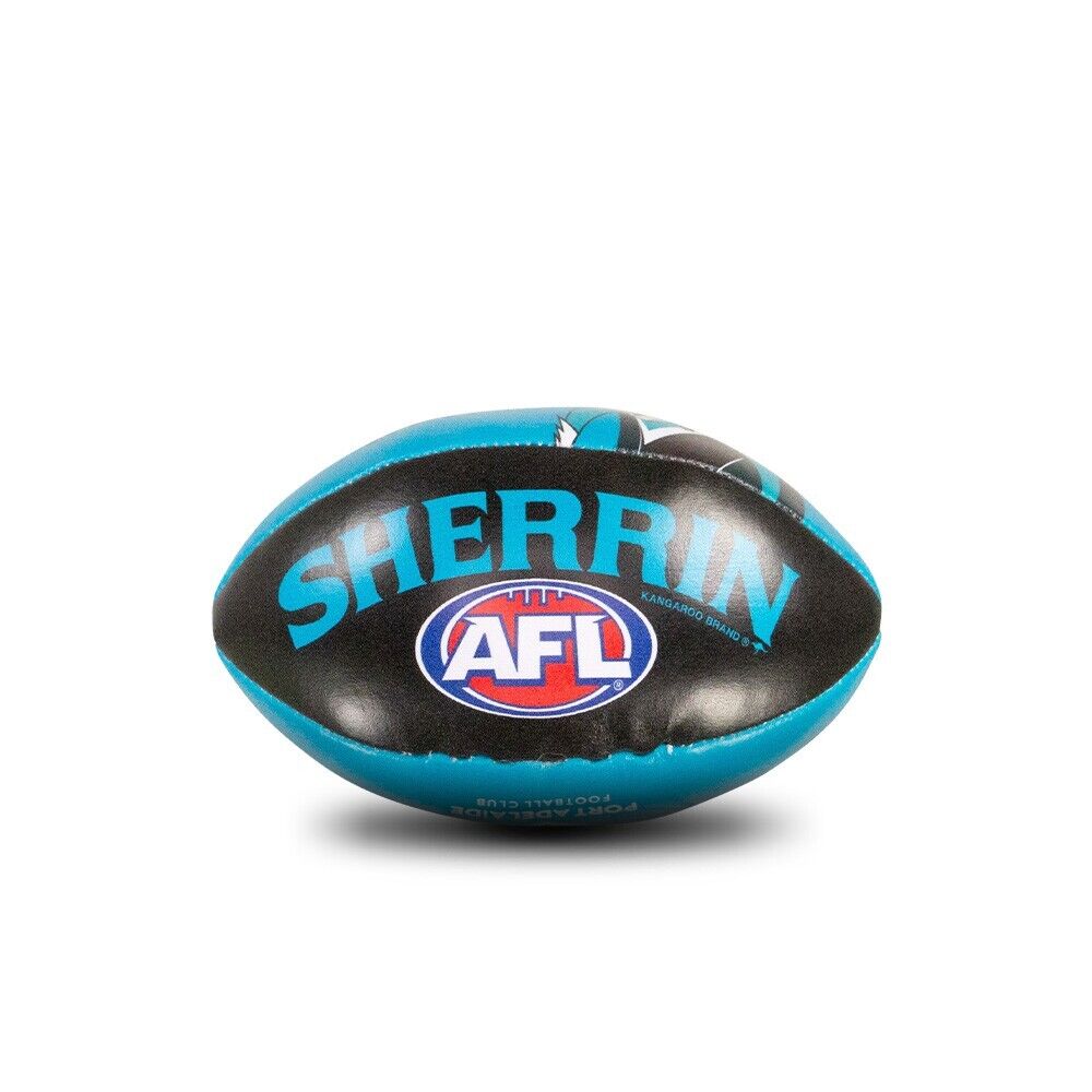 AFL Mini Supporter Sponge Football - Port Adelaide Power - Ball - Image 4