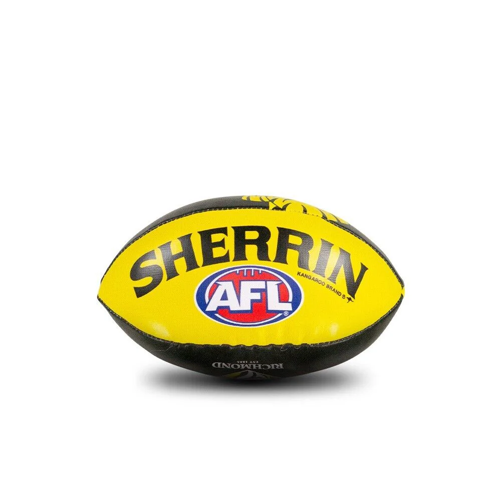 AFL Mini Supporter Sponge Football - Richmond Tigers - Ball - Image 4