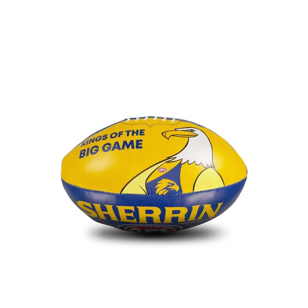 AFL Mini Supporter Sponge Football - West Coast Eagles - Ball - Image 3