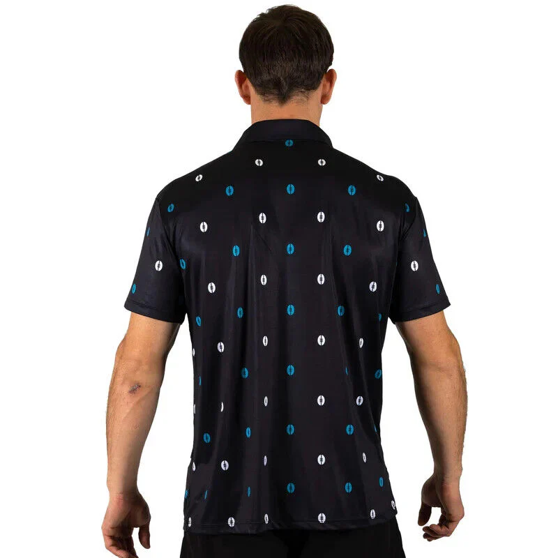 AFL 'Mulligan' Golf Polo - Port Adelaide Power - Adult - Mens - Polo - Image 2