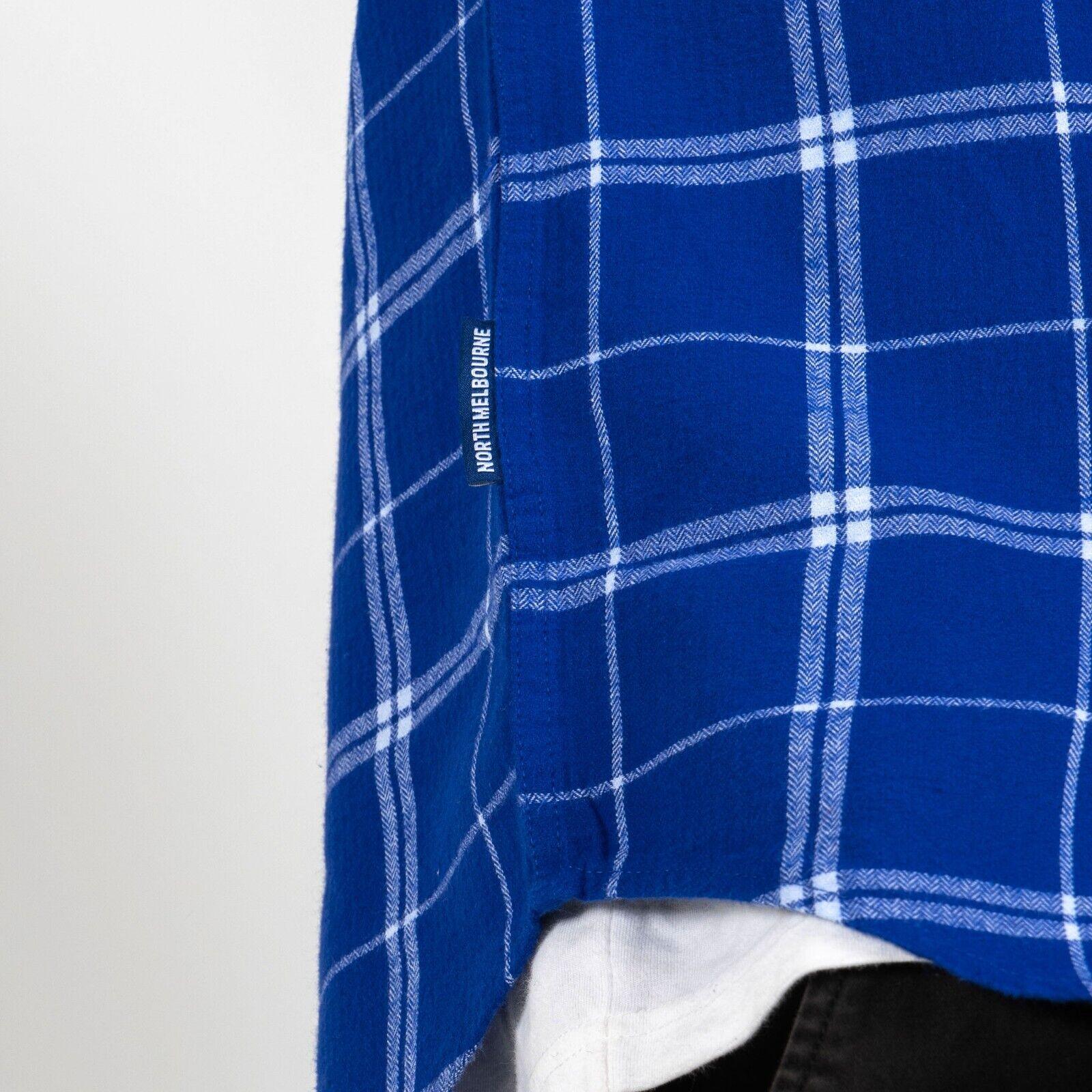 AFL 'Mustang' Flannel Polo - North Melbourne Kangaroos - Flanno Shirt - Image 4