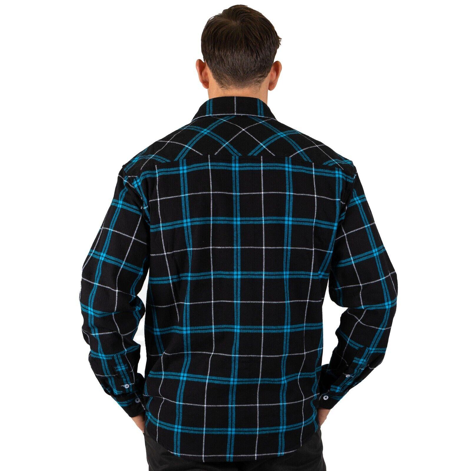 AFL 'Mustang' Flannel Polo - Port Adelaide Power - Flanno Shirt - Flannelette - Image 2