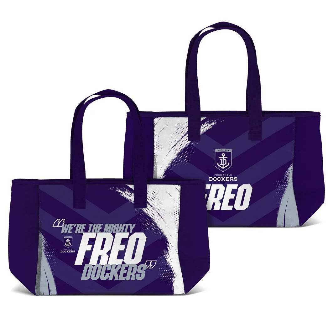 AFL Neoprene Carry Bag - Fremantle Dockers - Zip Opening