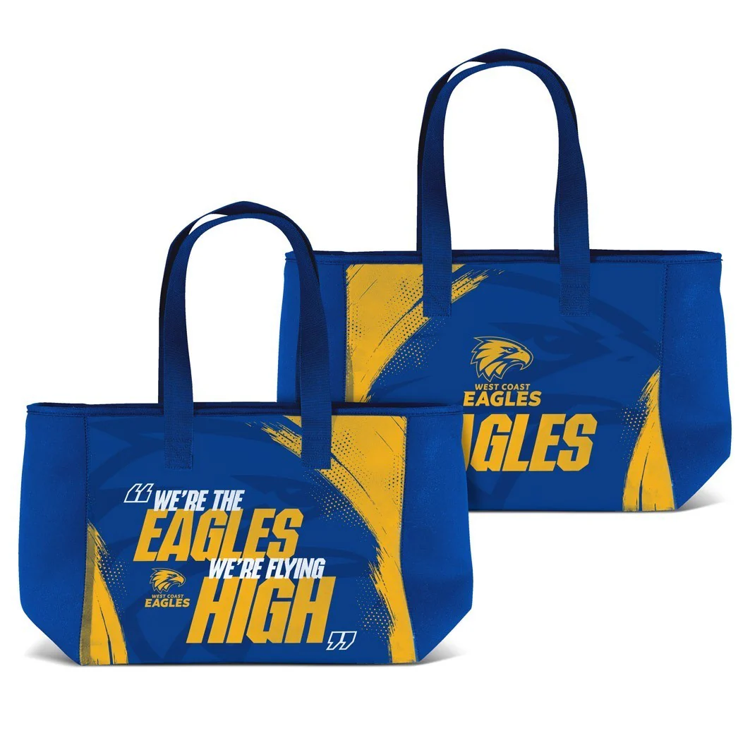 AFL Neoprene Carry Bag - West Coast Eagles - Zip Opening - Image 2