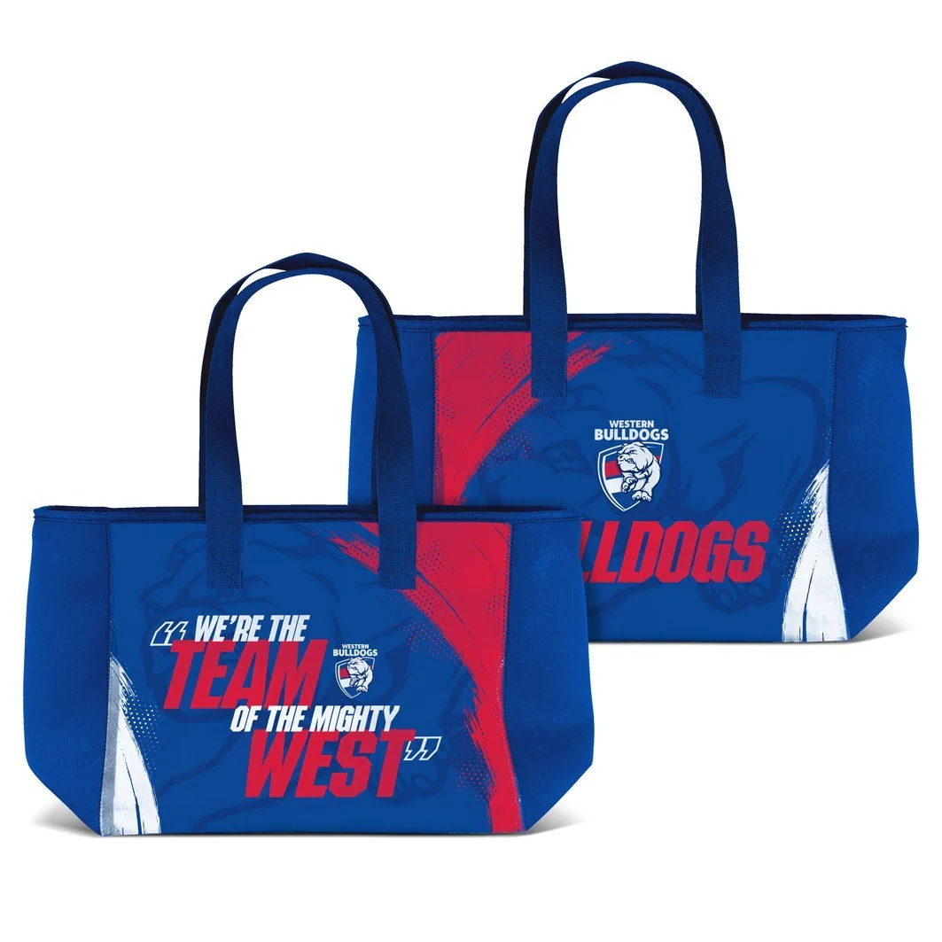 AFL Neoprene Carry Bag - Western Bulldogs - Zip Opening
