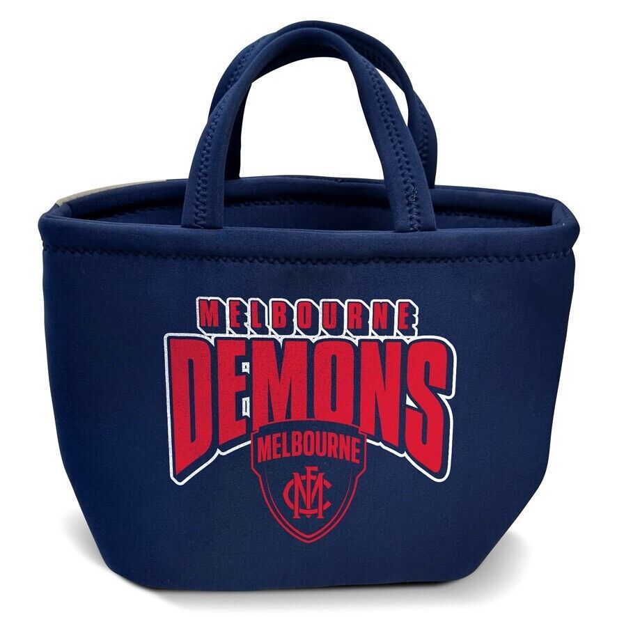AFL Neoprene Cooler Bag - Melbourne Demons - Insulated - Image 2