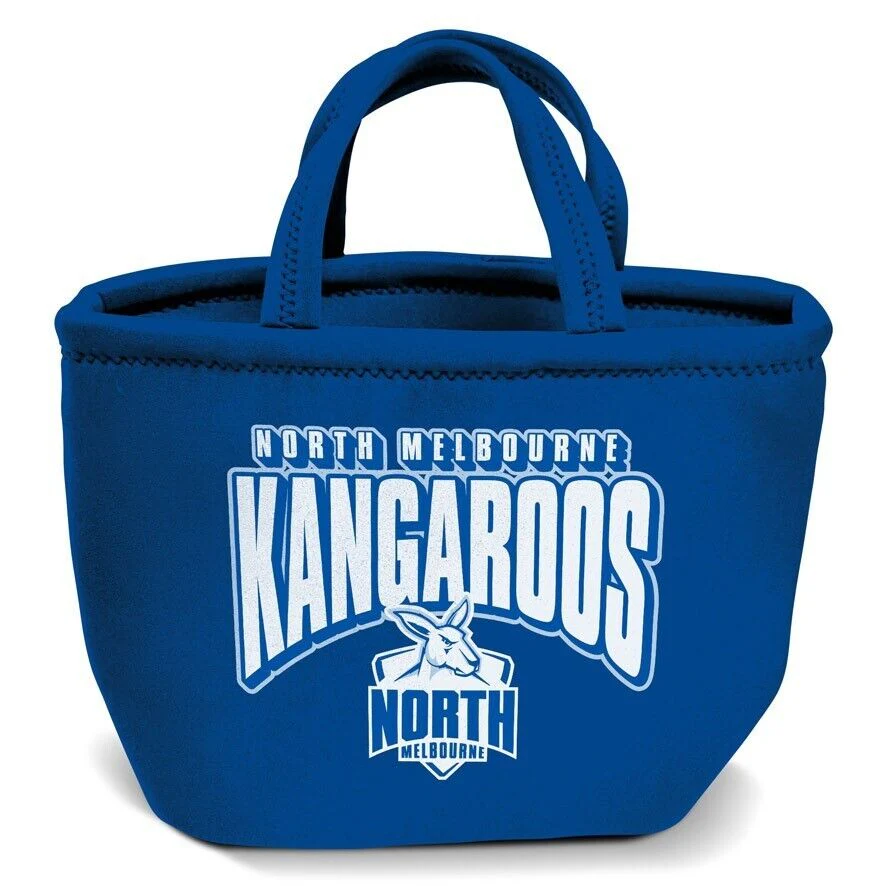 AFL Neoprene Cooler Bag - North Melbourne Kangaroos - Insulated - Image 2