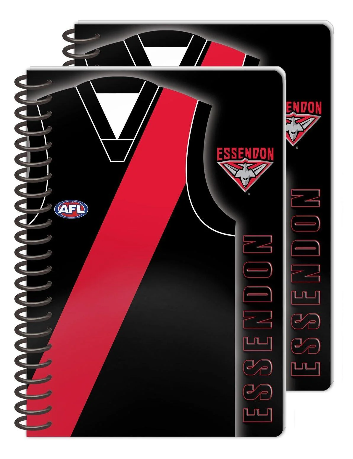 AFL Notebook Pad - Set Of Two - Essendon Bombers - Rugby League - Image 2