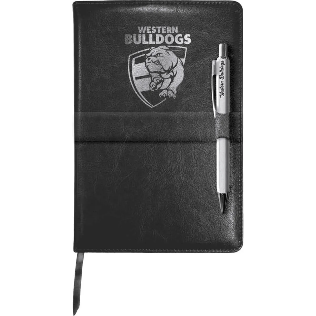 AFL Notebook & Pen Set - Western Bulldogs - A5 60 Page Pad - Image 2