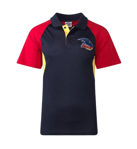 AFL Performance Polo Shirt - Adelaide Crows - Supporter - Adult - Mens