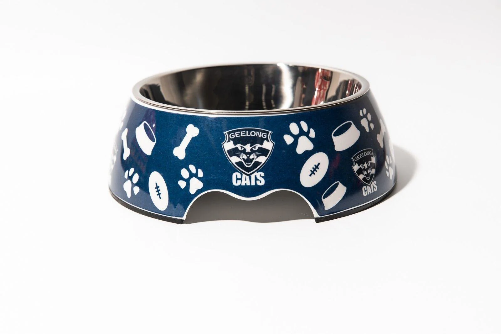 AFL Pet Bowl - Geelong Cats - Food Water - Dog Cat - Image 2