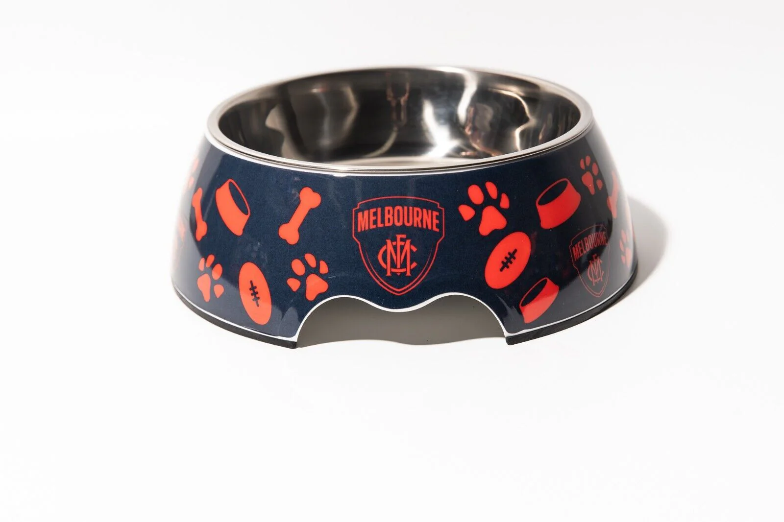 AFL Pet Bowl - Melbourne Demons - Food Water - Dog Cat - Image 2