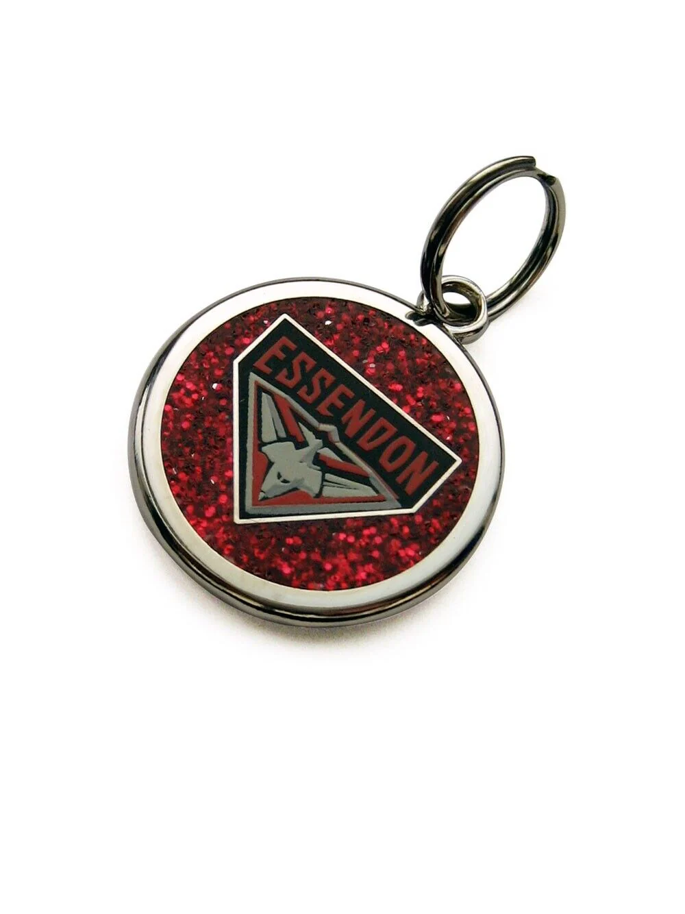 AFL Pet ID Tag - Essendon Bombers - Engravable - 25mm diameter - Image 2
