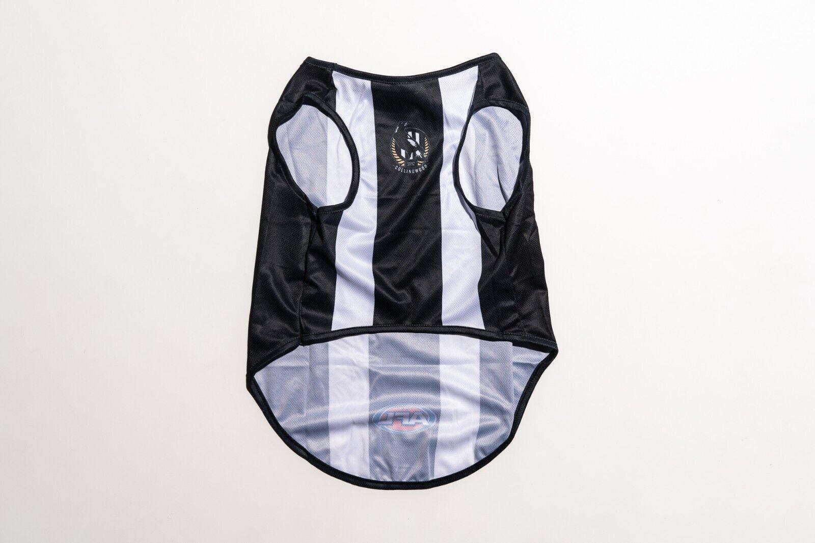 AFL Pet Jersey - Collingwood Magpies - Size XS to XL - T-Shirt - Dog - Cat - Image 2