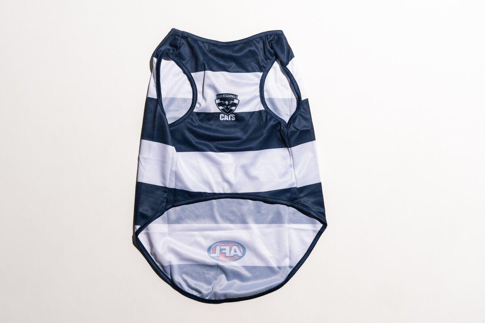 AFL Pet Jersey - Geelong Cats - Size XS to XL - T-Shirt - Dog - Cat - Image 2