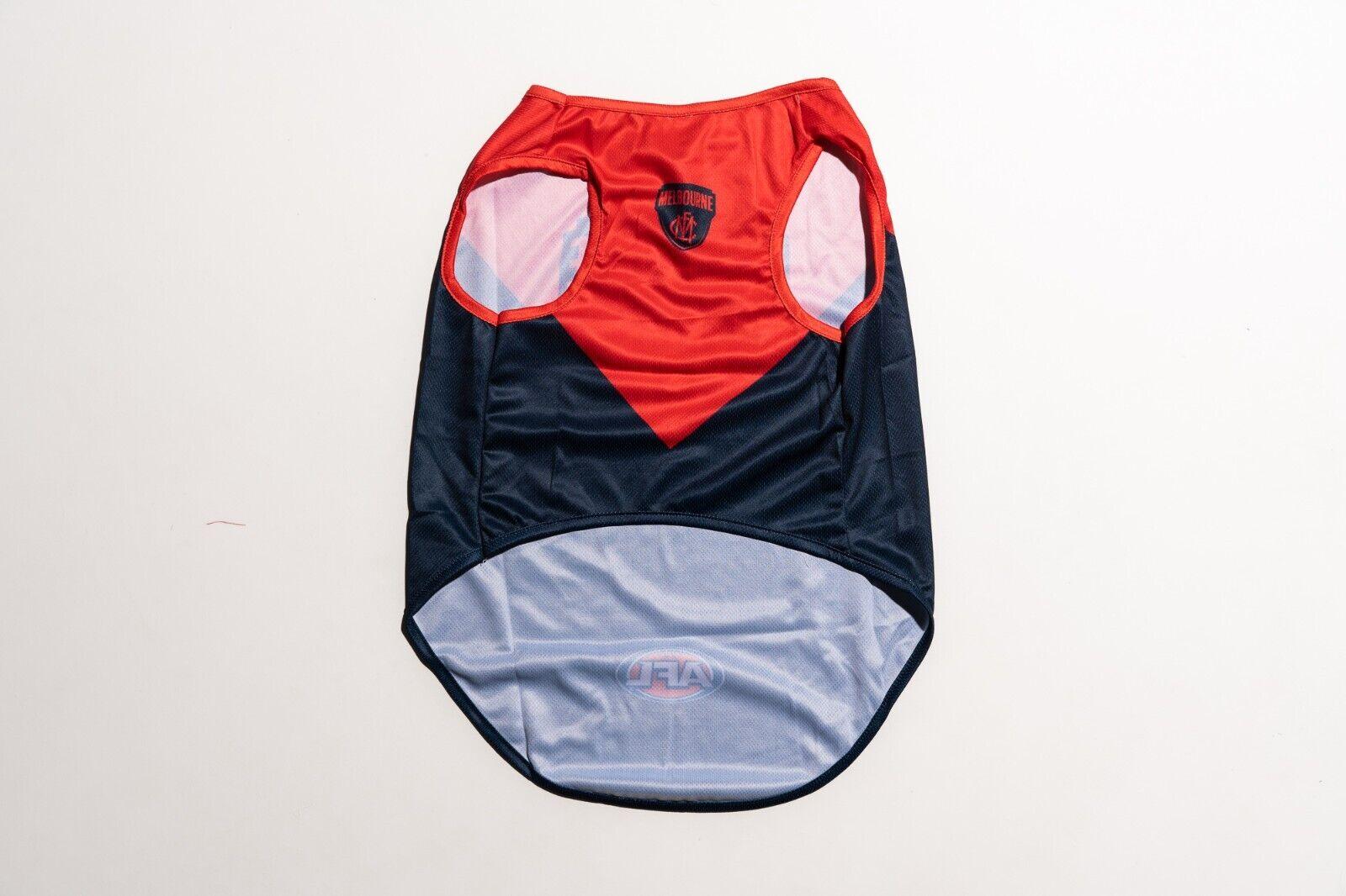 AFL Pet Jersey - Melbourne Demons - Size XS to XL - T-Shirt - Dog - Cat - Image 2