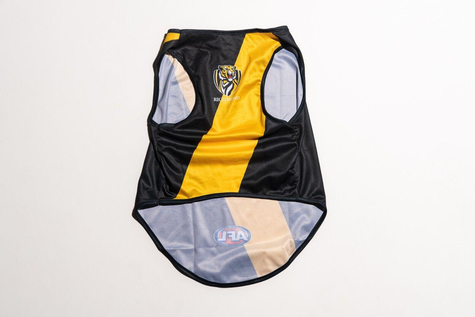 AFL Pet Jersey - Richmond Tigers - Size XS to XL - T-Shirt - Dog - Cat - Image 2