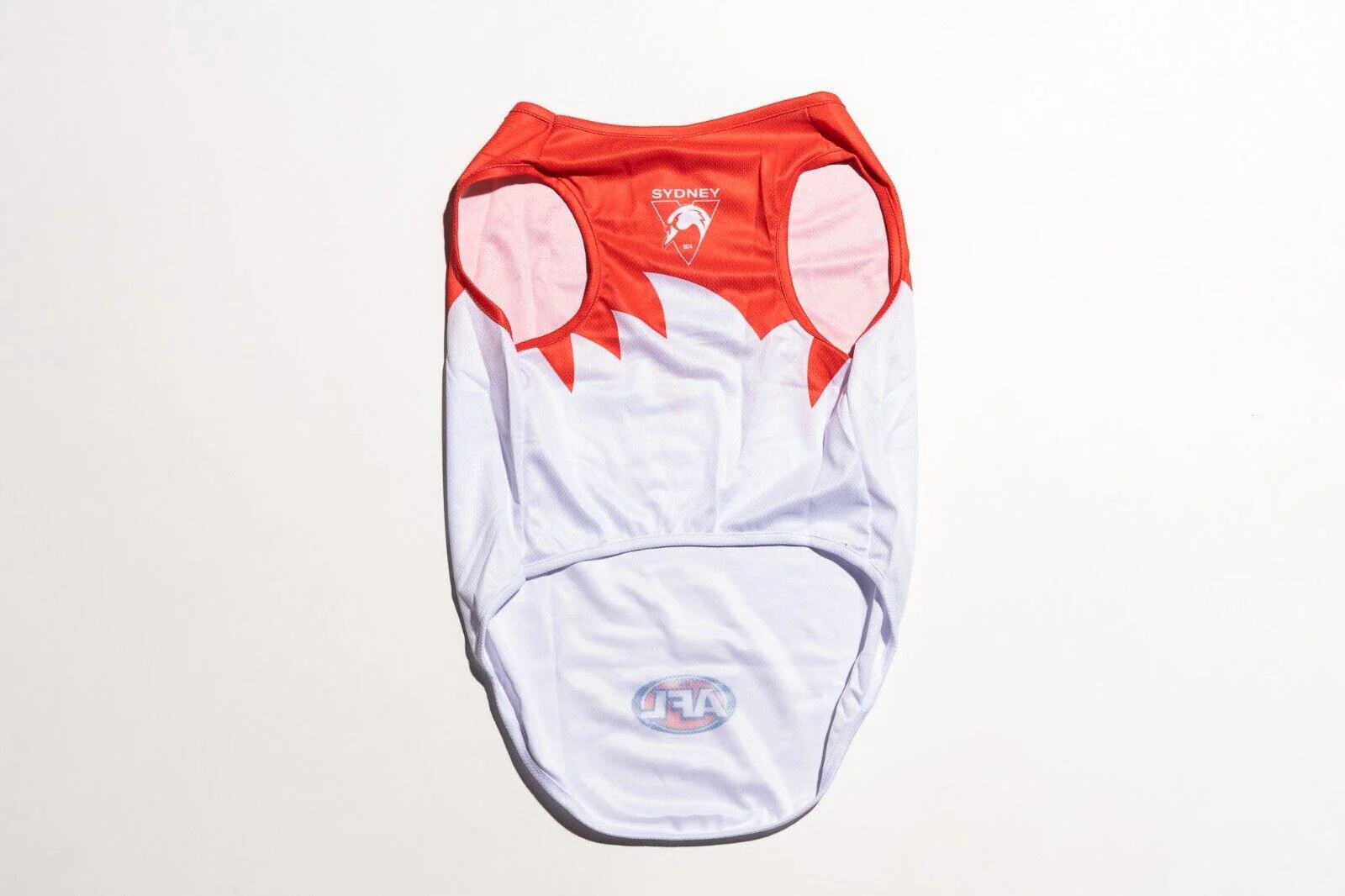 AFL Pet Jersey - Sydney Swans - Size XS to XL - T-Shirt - Dog - Cat - Image 2