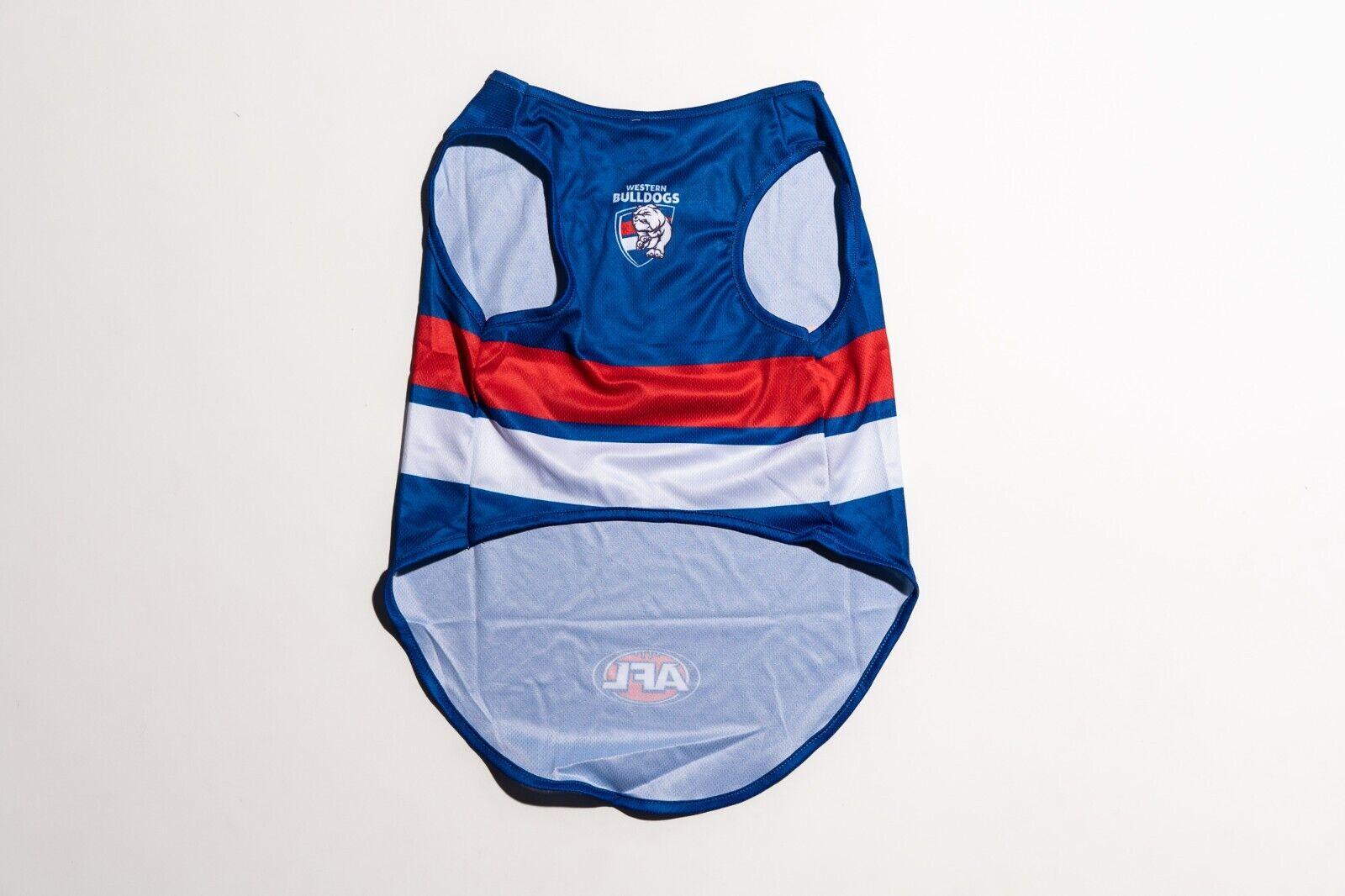AFL Pet Jersey - Western Bulldogs - Size XS to XL - T-Shirt - Dog - Cat - Image 2