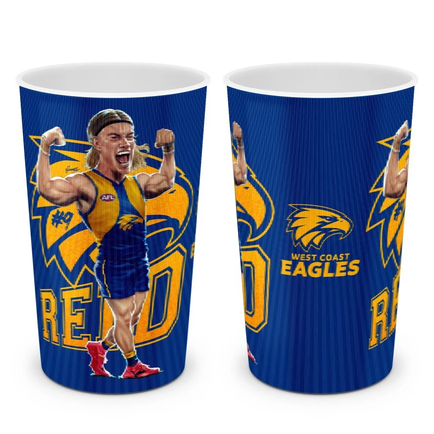 AFL Player Lenticular Tumbler - Harley Reid - West Coast Eagles - Cup - Image 2