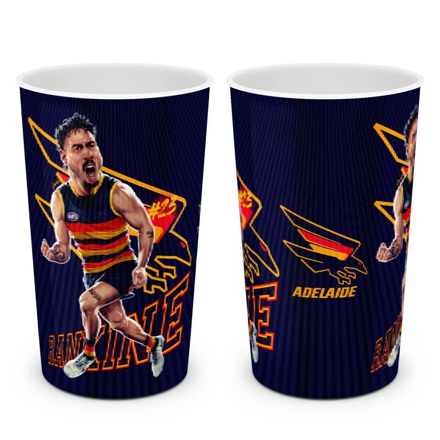 AFL Player Lenticular Tumbler - Izak Rankine - Adelaide Crows - Cup - Image 2