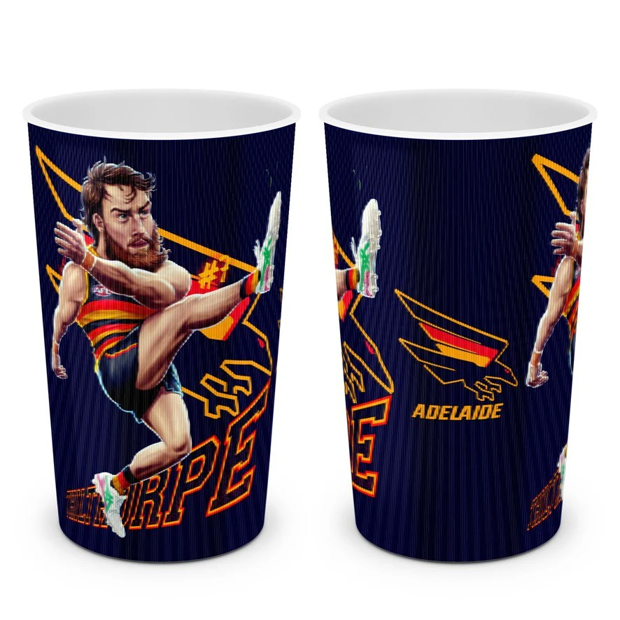 AFL Player Lenticular Tumbler - Riley Thilthorpe - Adelaide Crows - Cup