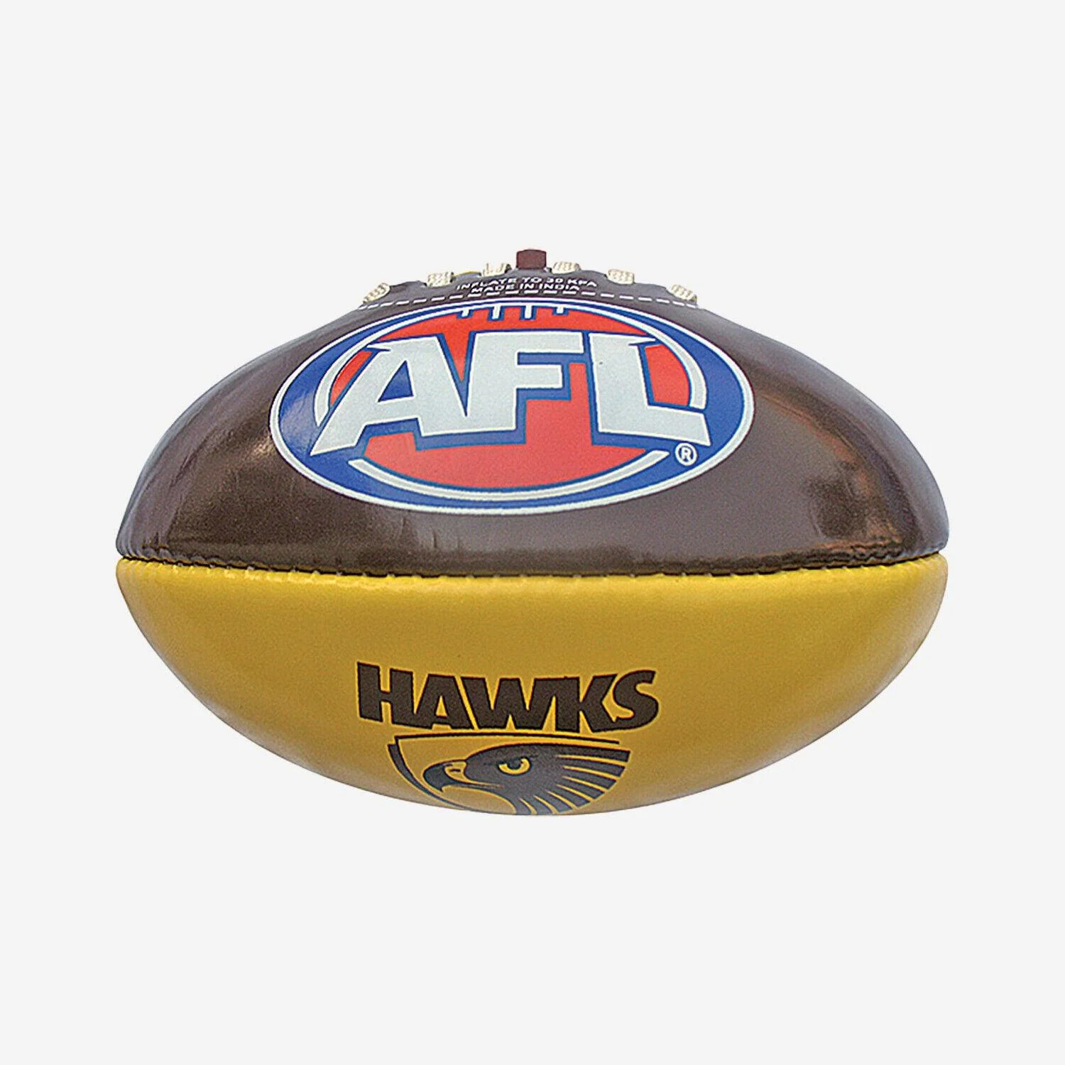 AFL PVC Club Football - Hawthorn Hawks - 20cm Ball - Image 2