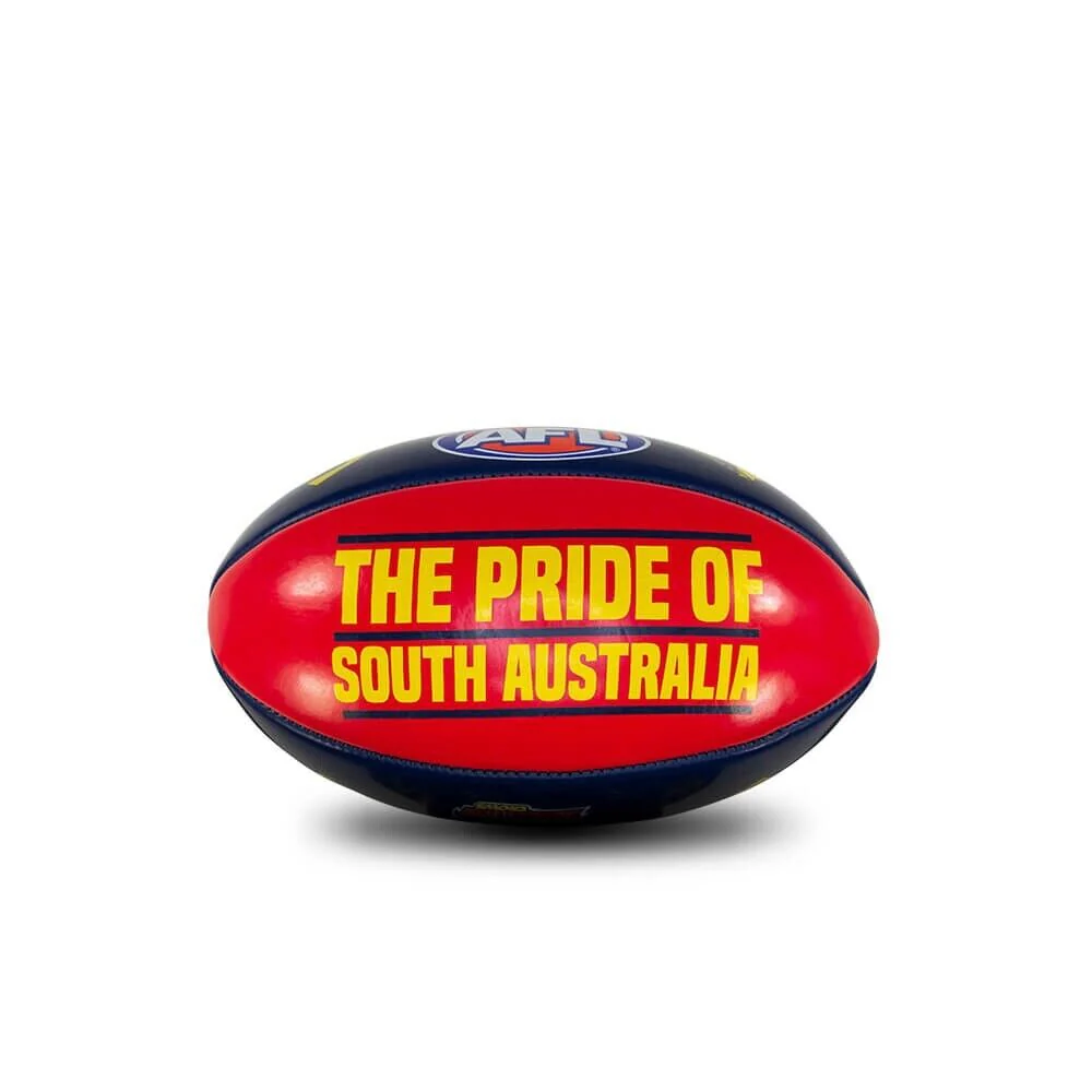 AFL PVC Mascot Football - Adelaide Crows - 20cm Ball - Image 2
