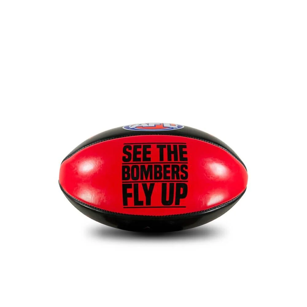 AFL PVC Mascot Football - Essendon Bombers - 20cm Ball - Image 2